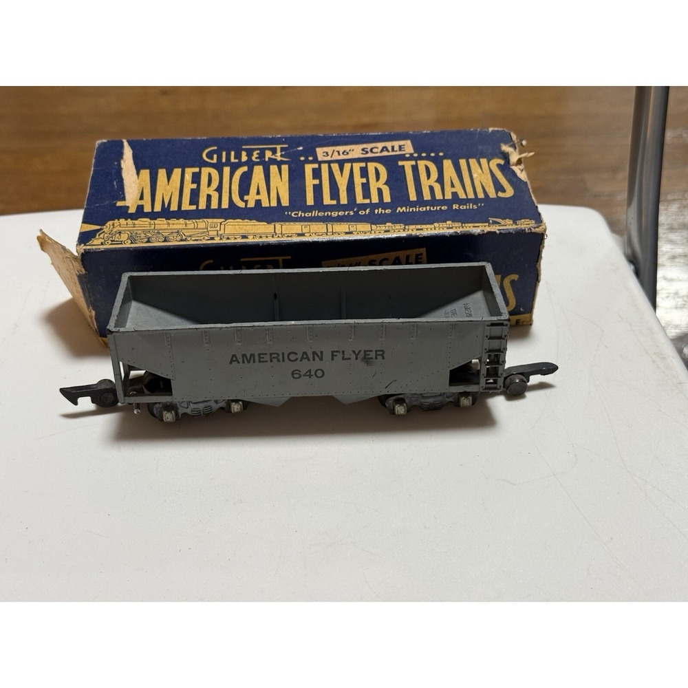 Vintage‎ American Flyer NO. 640 Hopper Car S Scale